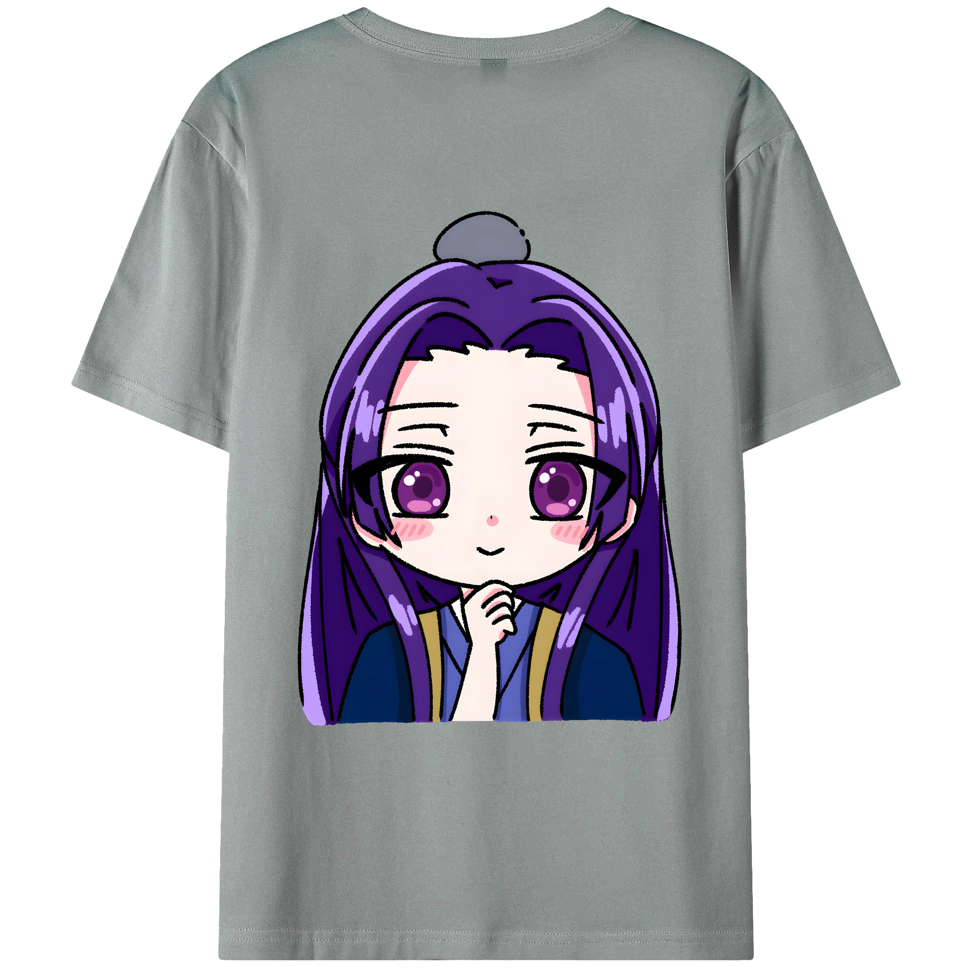（画像用） 薬屋のひとりごと The Apothecary Diaries 綿100％ メンズ半袖Tシャツ（バックプリント） 通気性